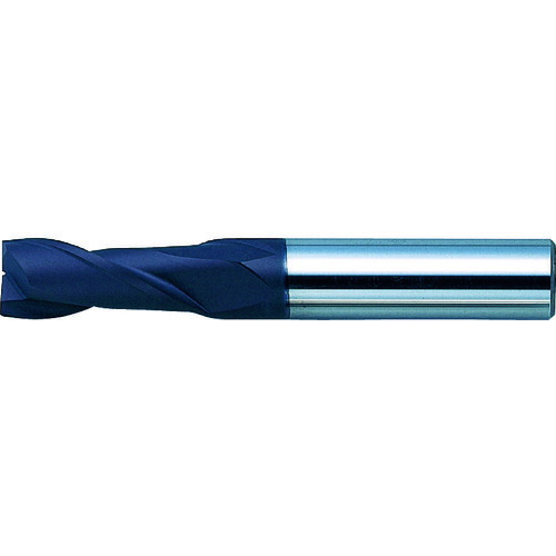 ２枚刃バイオレット ハイススクエアエンドミルミディアム VA2MSD0300 刃径：3.0mm 三菱