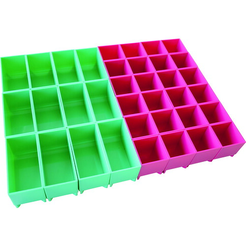 プロ用段積みバッグ STACK BLOCK パーツケース 420X70 Dタイプ SB-PT42B-D ＴＲＵＳＣＯ