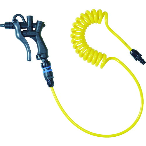 プラスチックエアダスター ジョプラスターR(下配管用)+コイルホース2m TD100H803J ＪＯＰＬＡＸ
