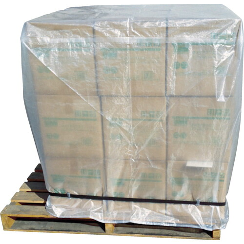パレットカバー1150×1150×1200 ベルト付 TPCB1 1150×1150 ＴＲＵＳＣＯ