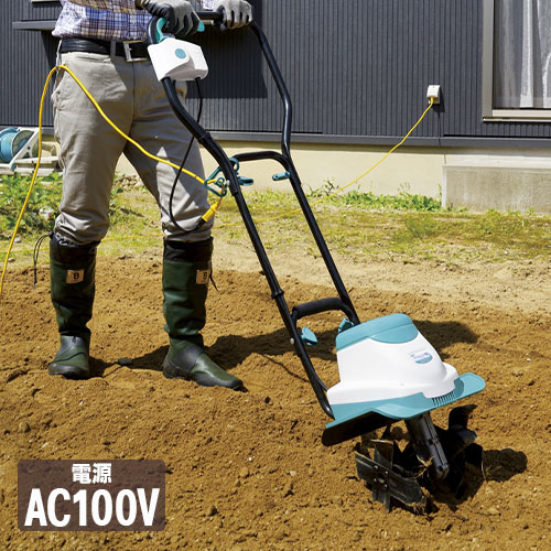 楽天市場】GREEN ART 電動耕うん機 菜援くん 800W GCV-110 RCP 送料
