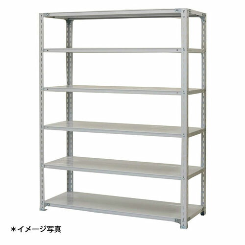 【法人限定】軽量スチールラックATK型120kgタイプ ATK56306 天地6段 (約)高さ1500X巾1800X奥行300mm 浅香工業