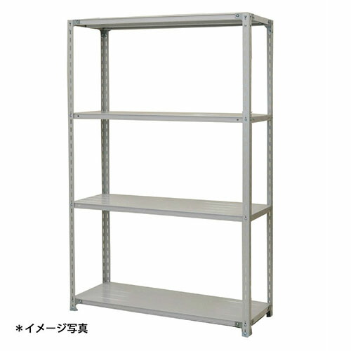 【法人限定】軽量スチールラックATK型120kgタイプ ATK64454 天地4段 (約)高さ1800X巾1200X奥行450mm 浅香工業