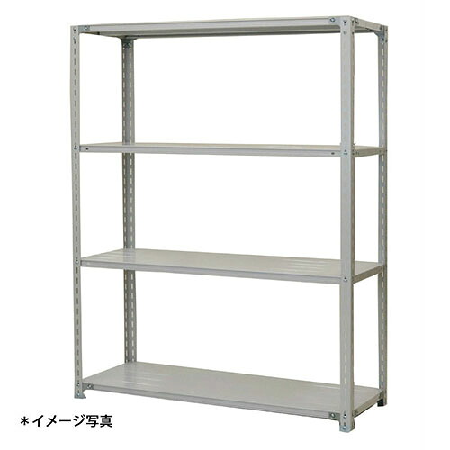 【法人限定】軽量スチールラックATK型120kgタイプ ATK66304 天地4段 (約)高さ1800X巾1800X奥行300mm 浅香工業