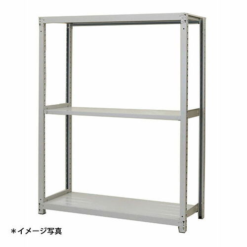 【法人限定】(単体)軽中量スチールラックATS型200kgボルトレス ATS55303S 3段単体 (約)高さ1500X巾1500奥行300mm 浅香工業