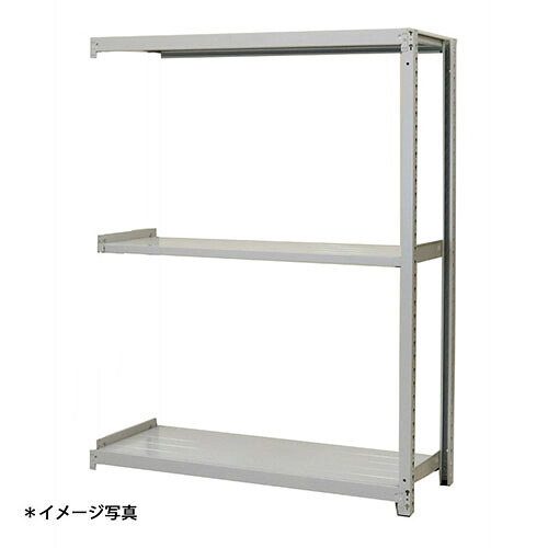 【法人限定】(増連)軽中量スチールラックATS型200kgボルトレス ATS65453C 3段増連 (約)高さ1800X巾1500奥行450mm 浅香工業