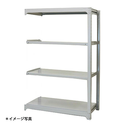 【法人限定】(増連)中量スチールラックAMBH型500kgボルトレス AMBH73S4C 4段増連 ●(約)高さ2100X巾900X奥行480mm 浅香工業