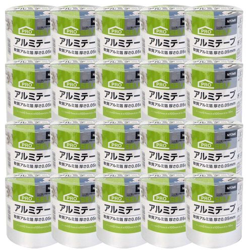 アルミテープ 20巻入 J3150 幅100mmx長さ10m ニトムズ 25,877円