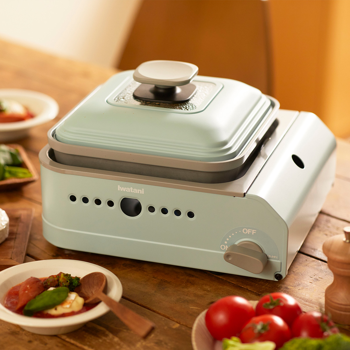 楽天市場】岩谷 Iwatani イワタニ ホットプレート カセットガス 1人用