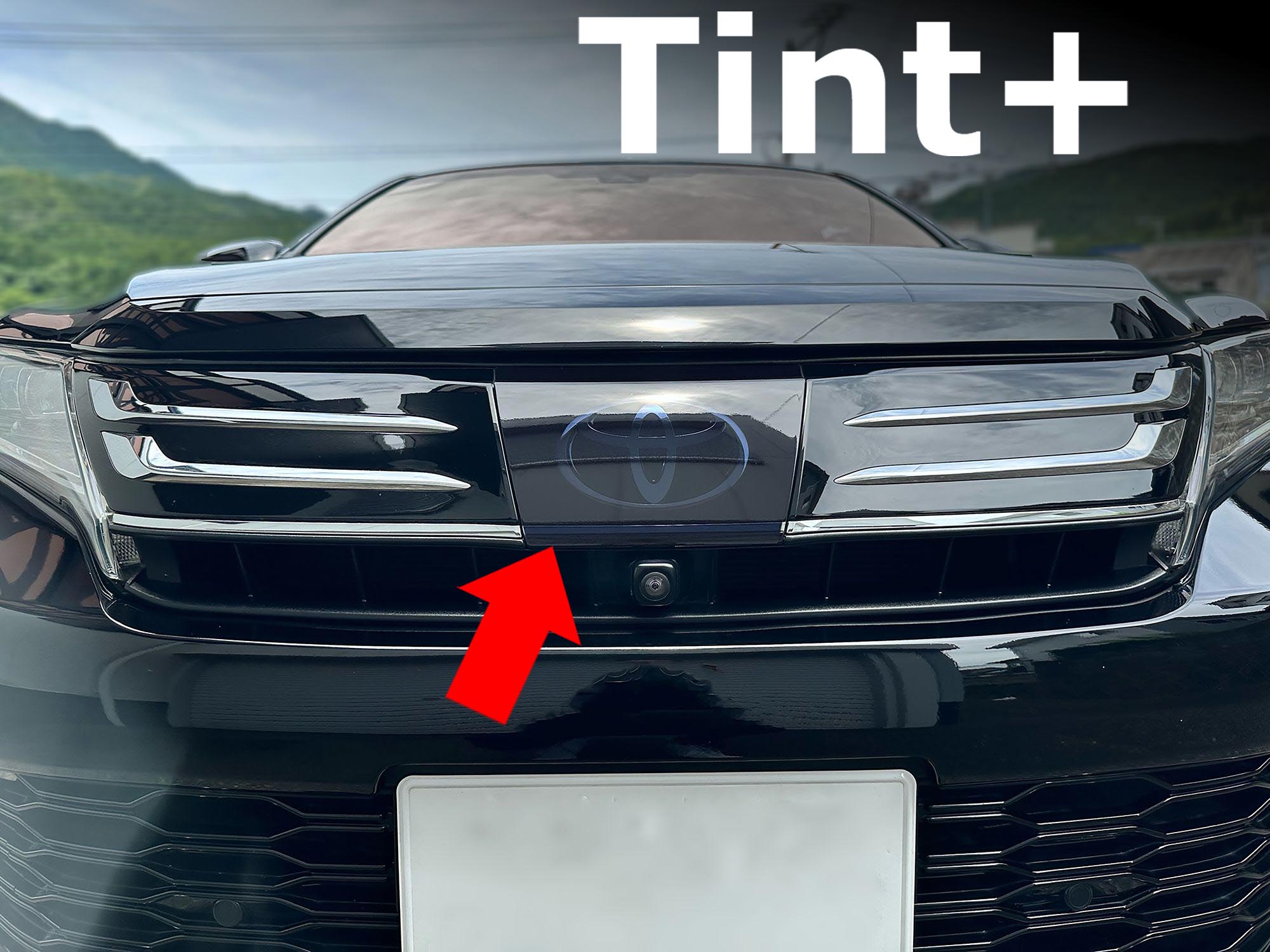 楽天市場】ハリアー60系後期 フロントエンブレムフィルムVer2