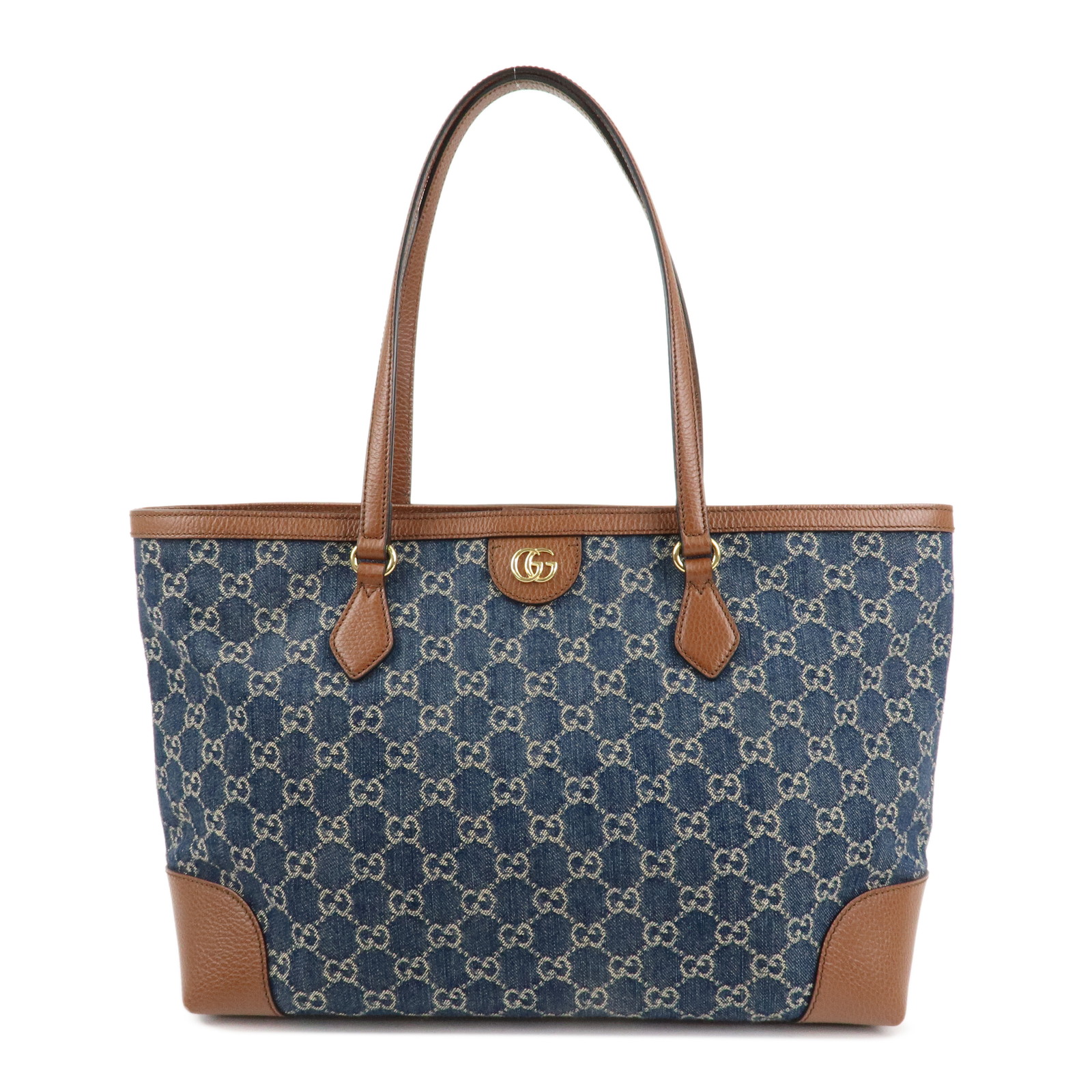 楽天市場】【バッグ】GUCCI グッチ デニム トートバッグ