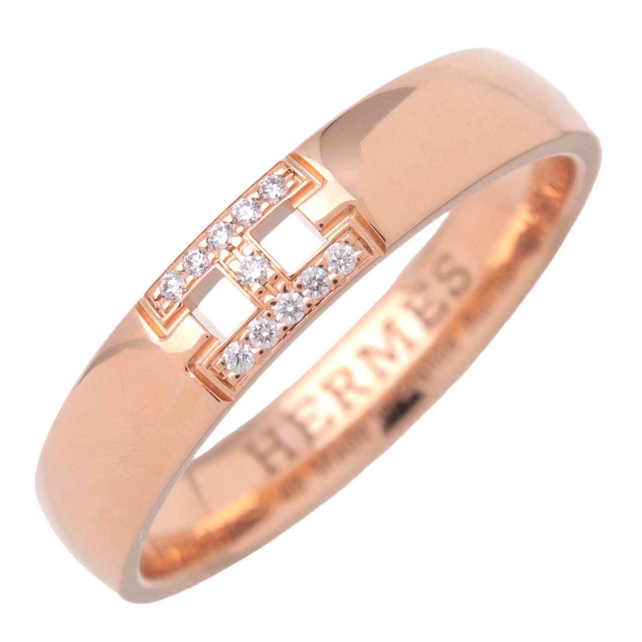 ■上質エレガント【 HERMES 】リング Ever Herakles Ever Herakles wedding band | Hermès USA