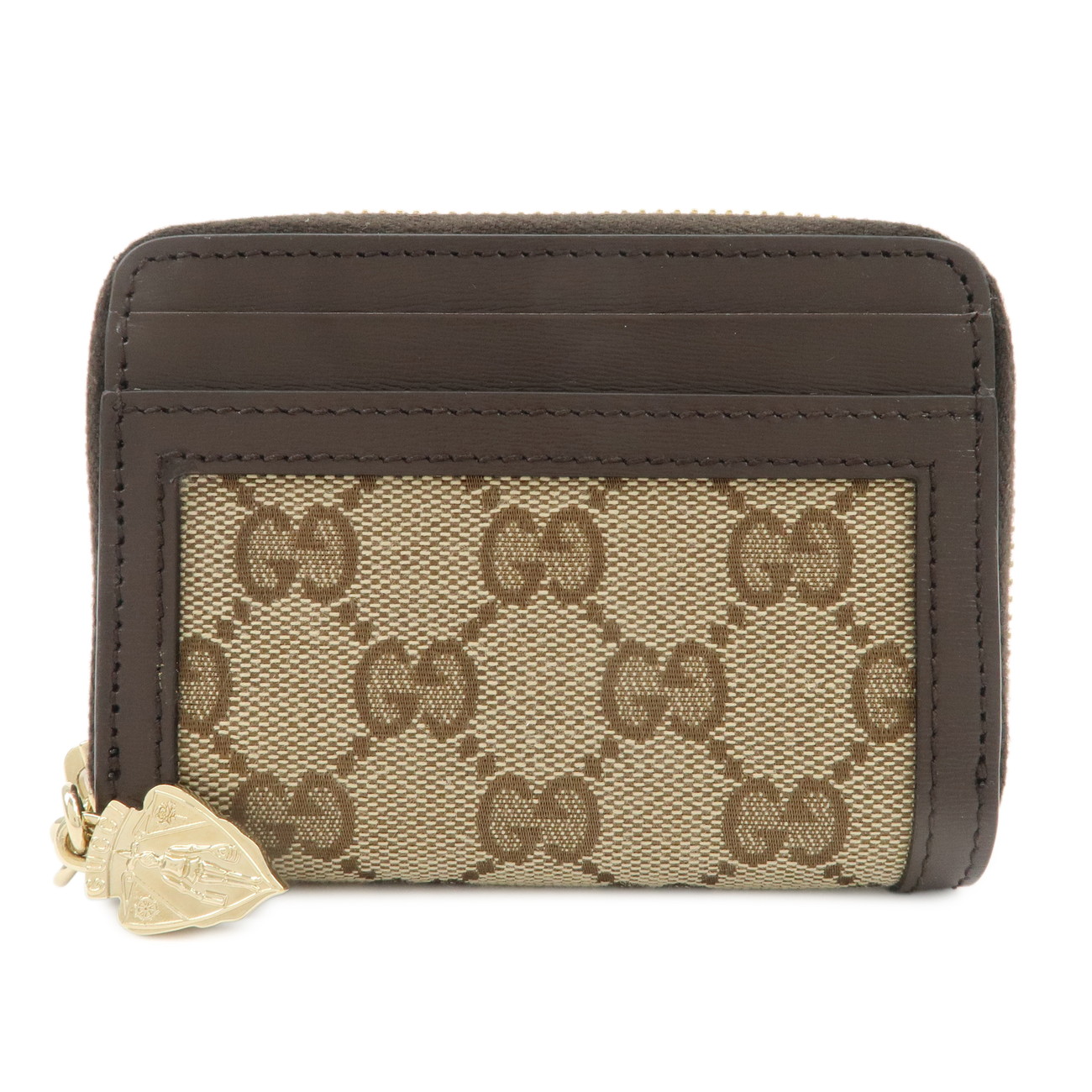 新品　GUCCI グッチ　コインケース　ブラウン 楽天市場】【財布】GUCCI グッチ GGキャンバス ラウンド