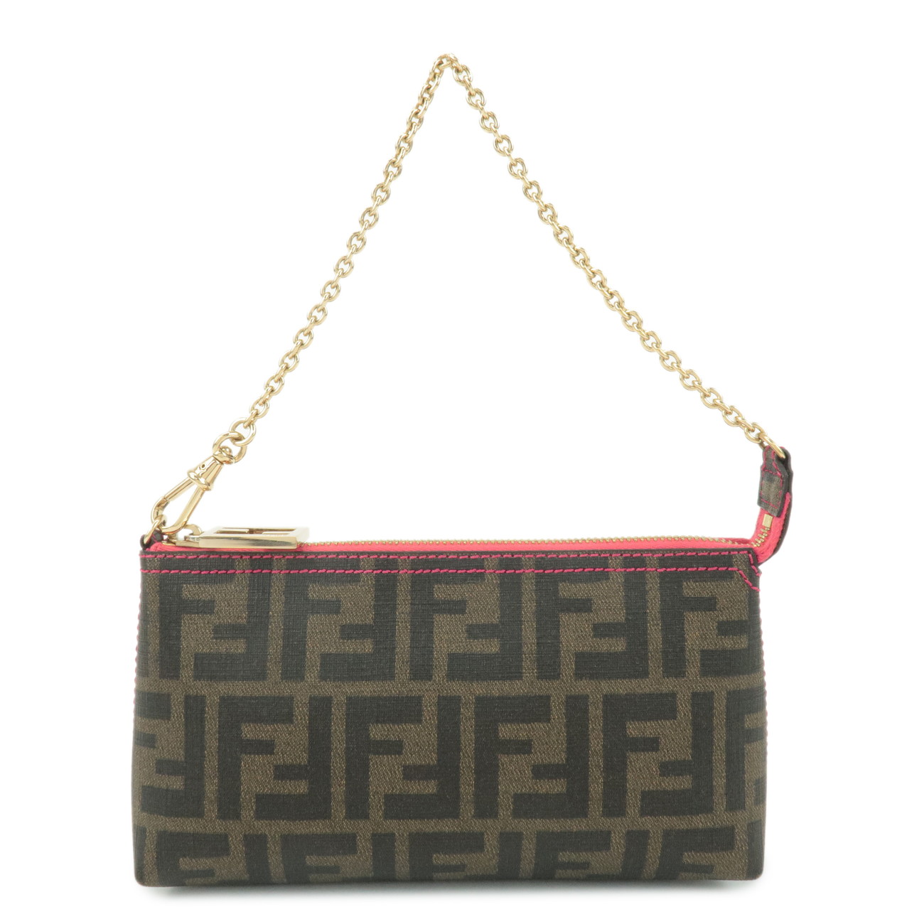 楽天市場】【FENDI】フェンディズッカ柄 アクセサリーポーチ