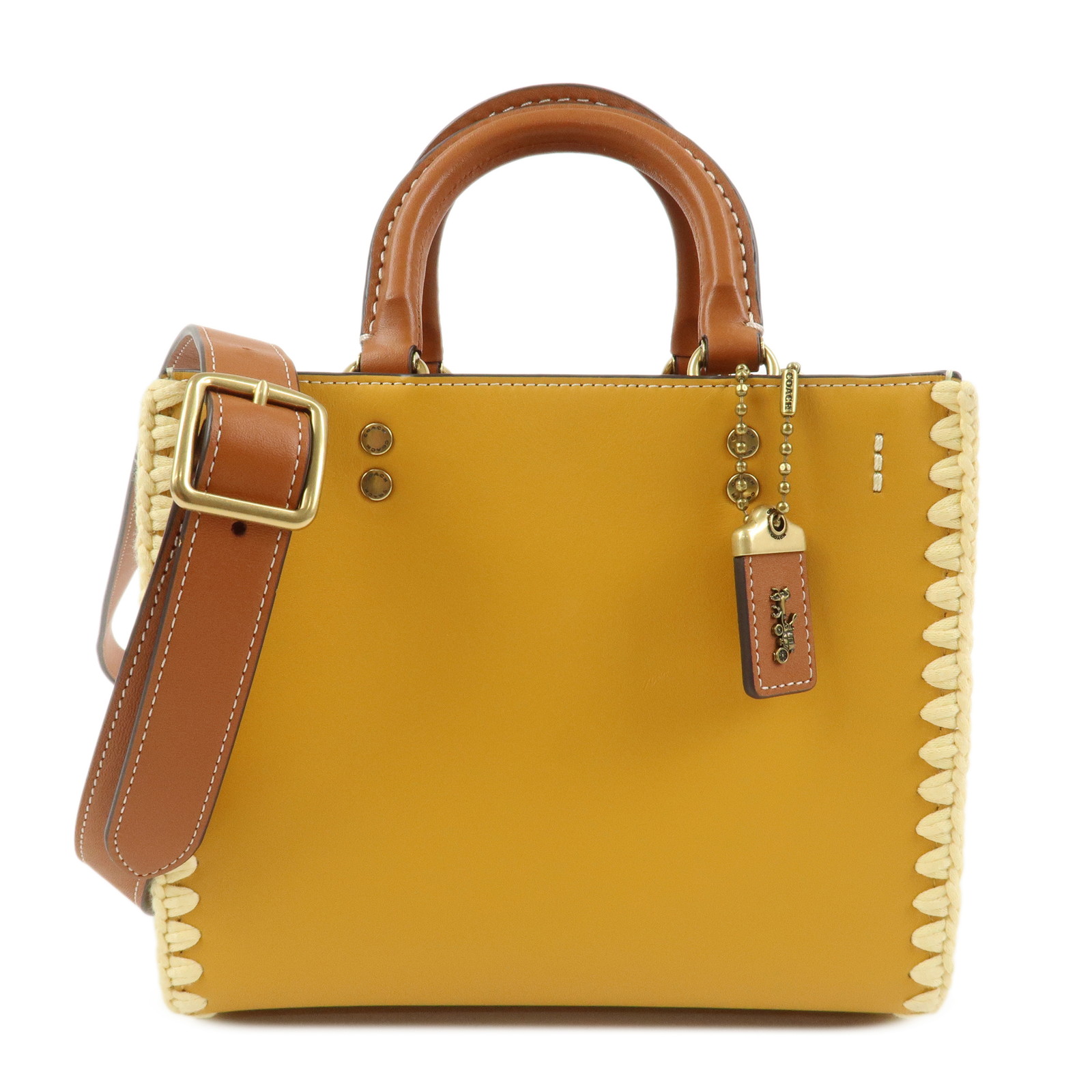 コ－チ　ローグ30　プレーリーリベット　ハンドバッグ2way 12164 コ－チ ローグ30 プレーリーリベット ハンドバッグ2way 12164 コ－チ