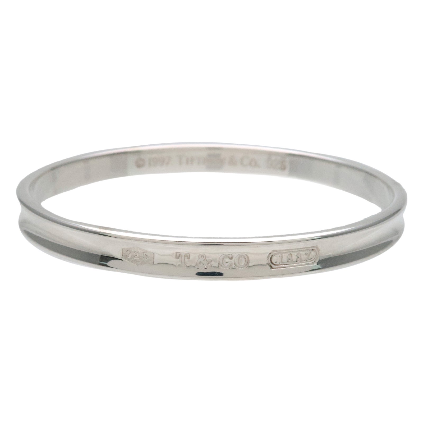 Tiffany&Co. ティファニー 1837 ナロー バングル SV925 シルバー【中古】【新品仕上げ済み】【送料無料】【返品可】