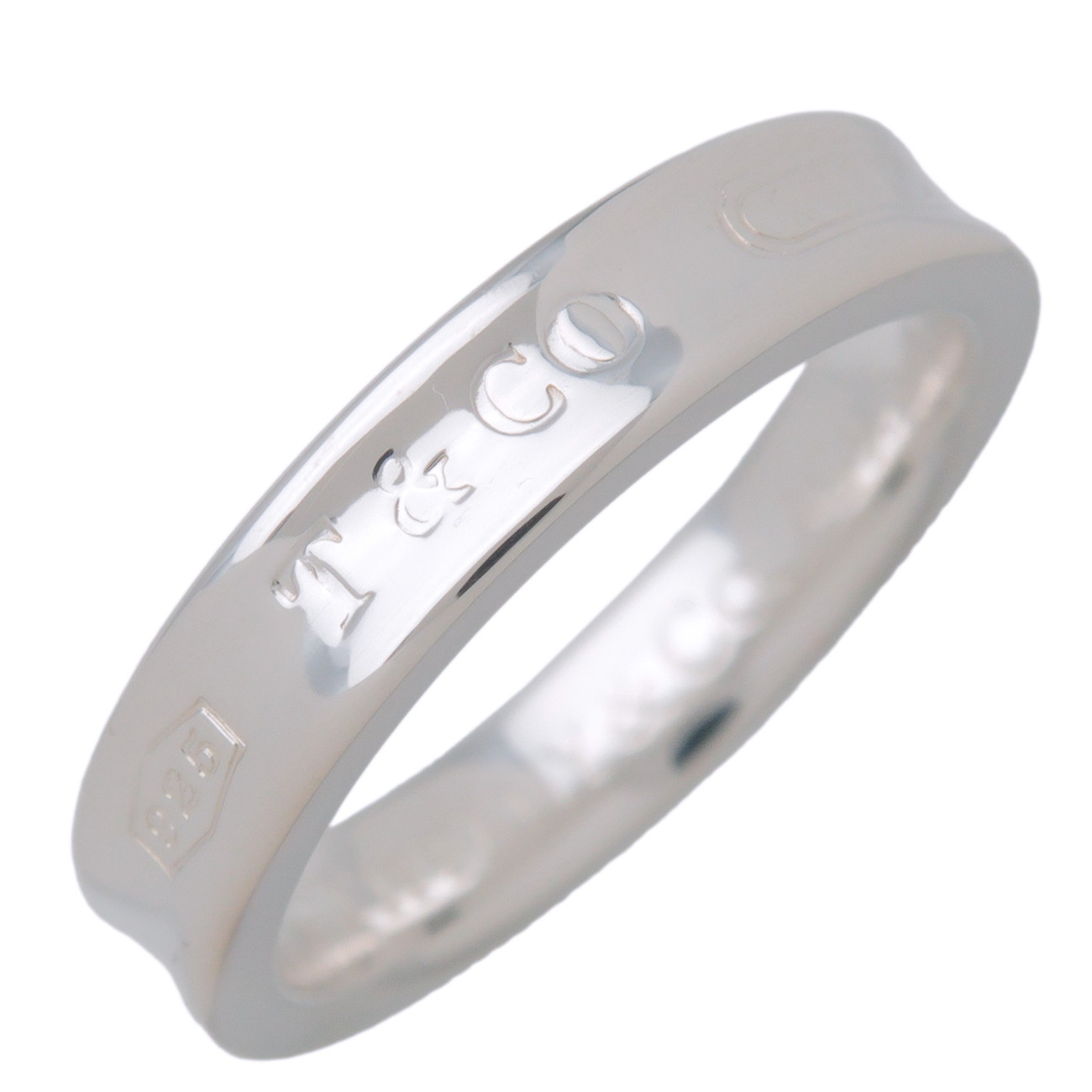 Tiffany&Co. ティファニー 1837 ナロー リング 指輪 10号 SV925 シルバー【中古】【新品仕上げ済み】【送料無料】【返品可】