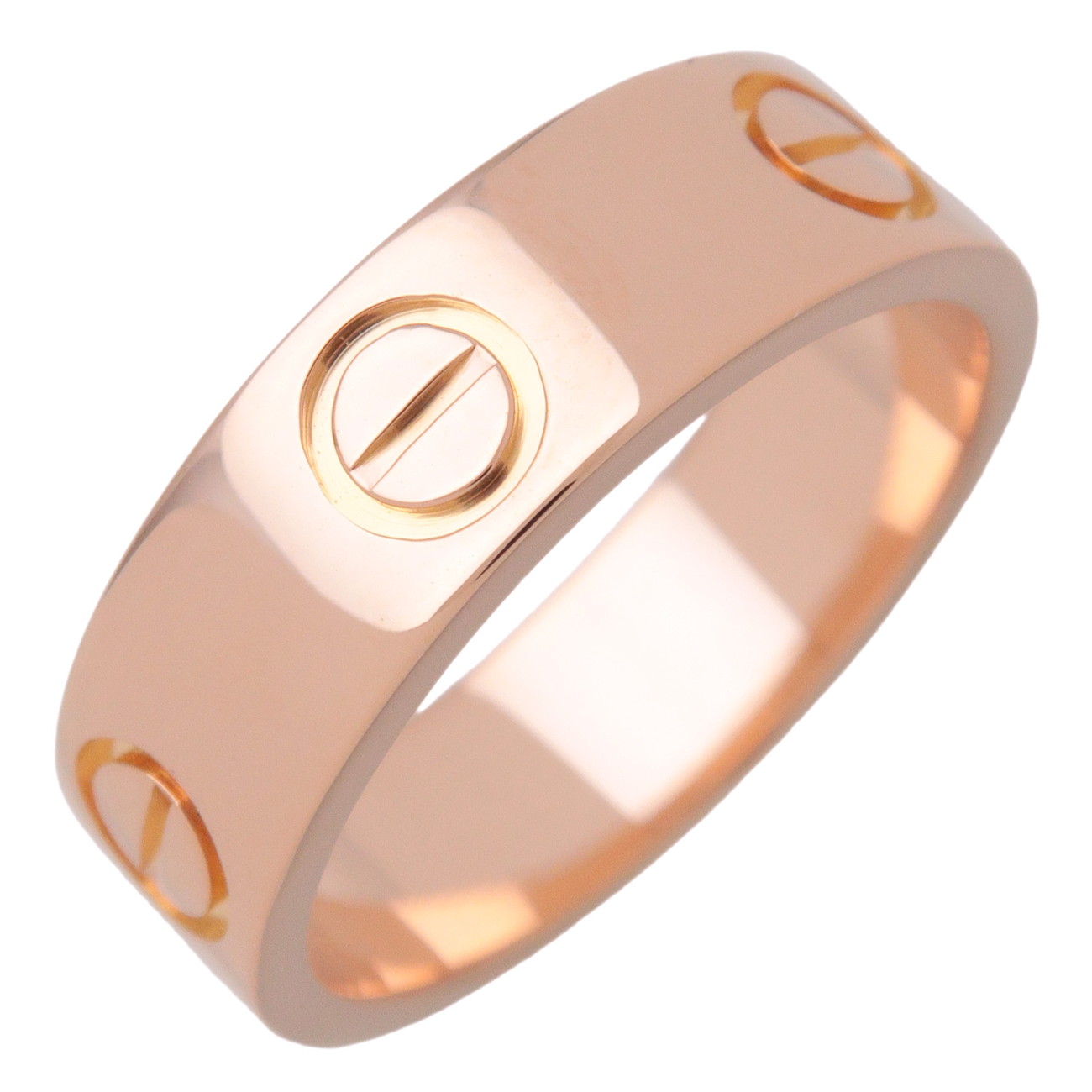 Cartier カルティエ 優しいこと 輪っか 指環 #50(9.5号) K18 750PG サクラ色ゴールド【中古】【新品仕上済み】【貨物輸送無料】【返品可】