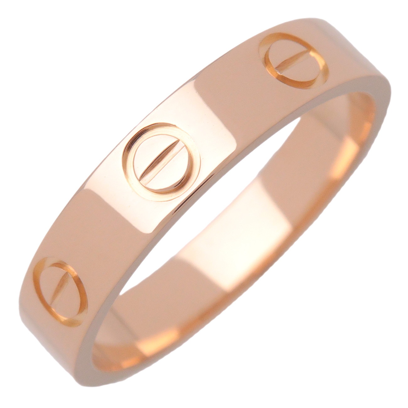 Cartier カルティエ ミニ優しいこと 輪っか 指環 #52(11.5号) K18 750PG サクラ色ゴールド B4085000【中古】【新品入眼済み】【貨物輸送無料】【返品可】