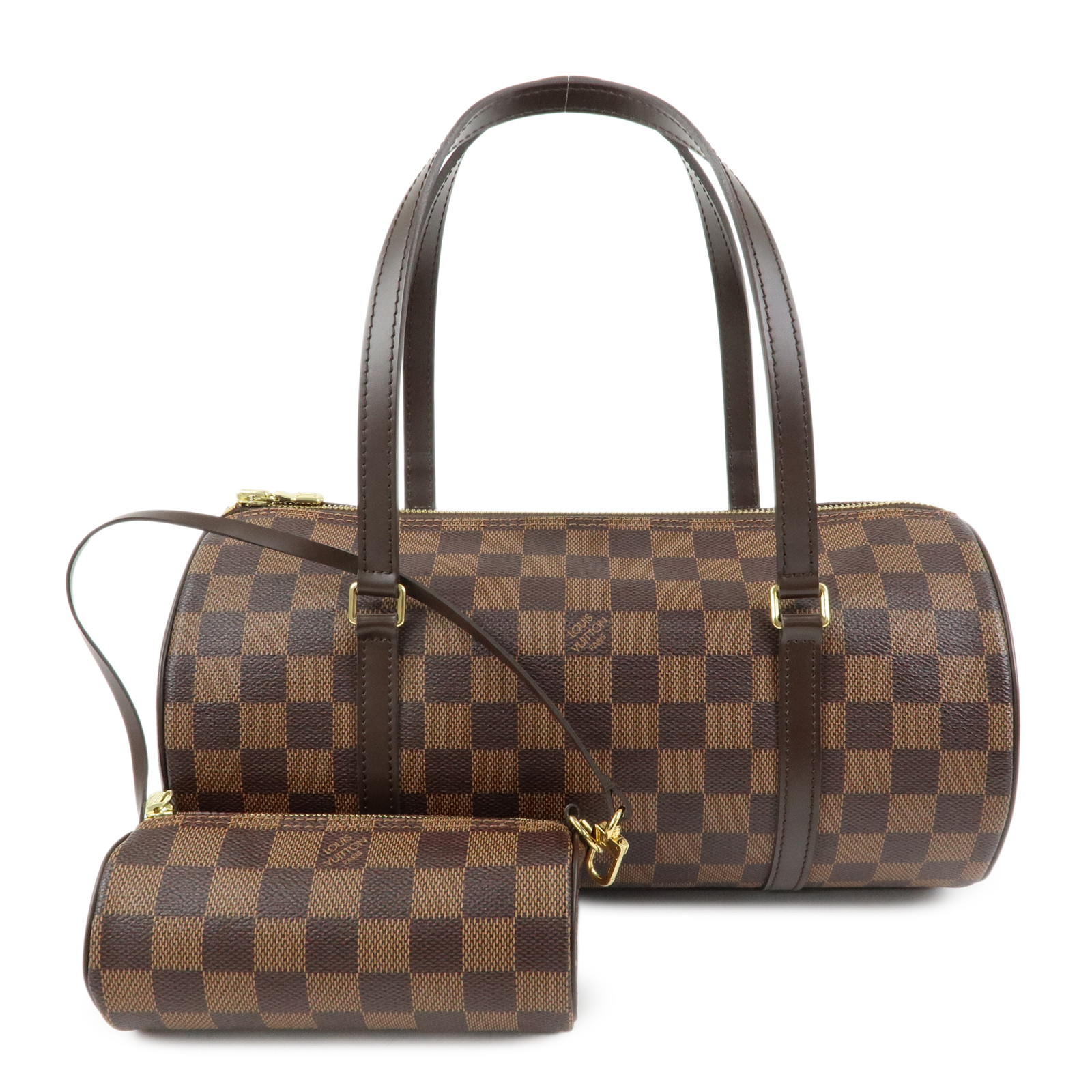 Louis Vuitton ダミエ パピヨン30 ショルダーバッグ ハンドバッグ ダミエエベヌ N51303【中古】【美品】【送料無料】【返品可】｜ブランドショップ CLASS-A