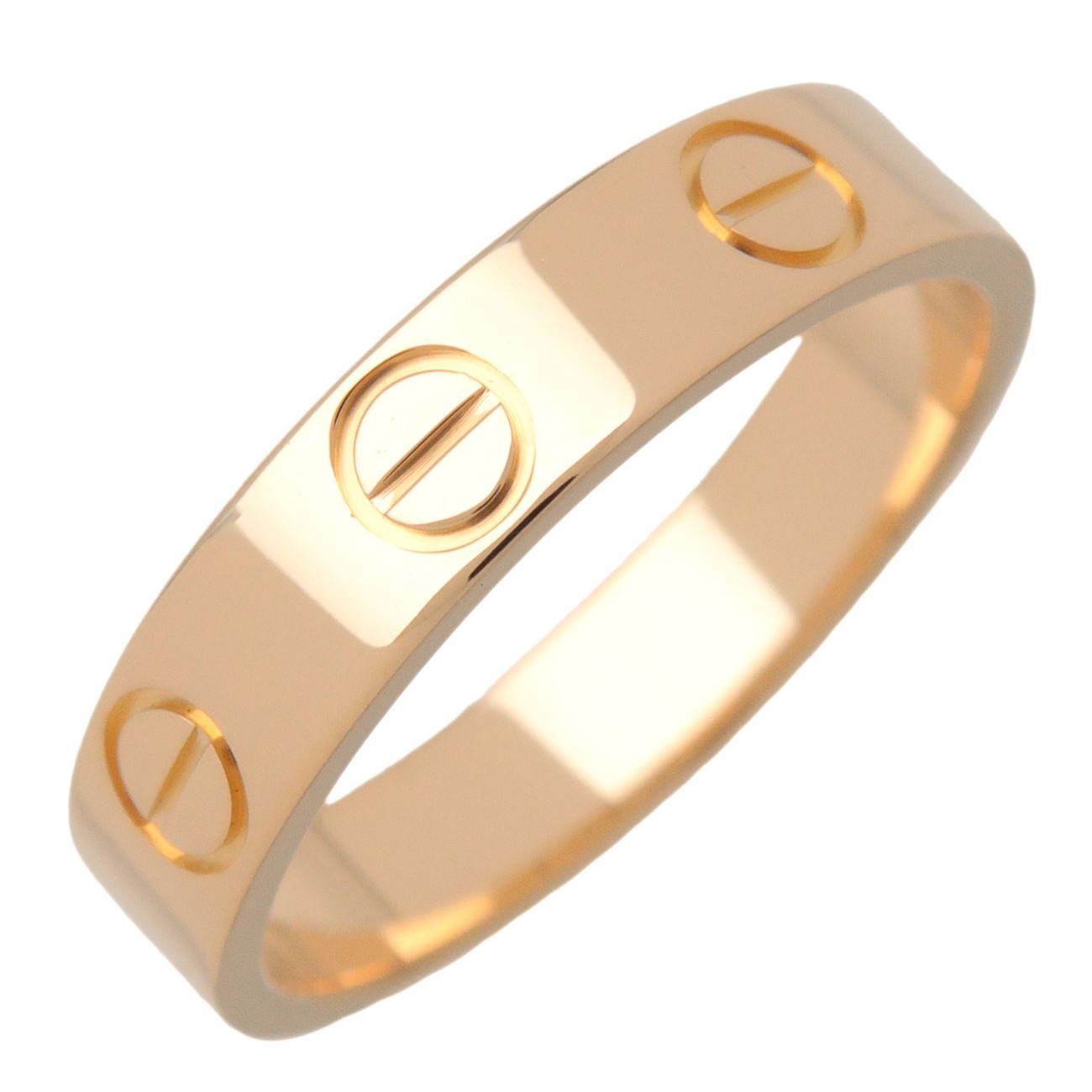 Cartier カルティエ ミニ優しいこと 輪っか 指環 #47(7号) K18 750YG 黄色ゴールド【中古】【新品仕上済み】【貨物輸送無料】【返品可】