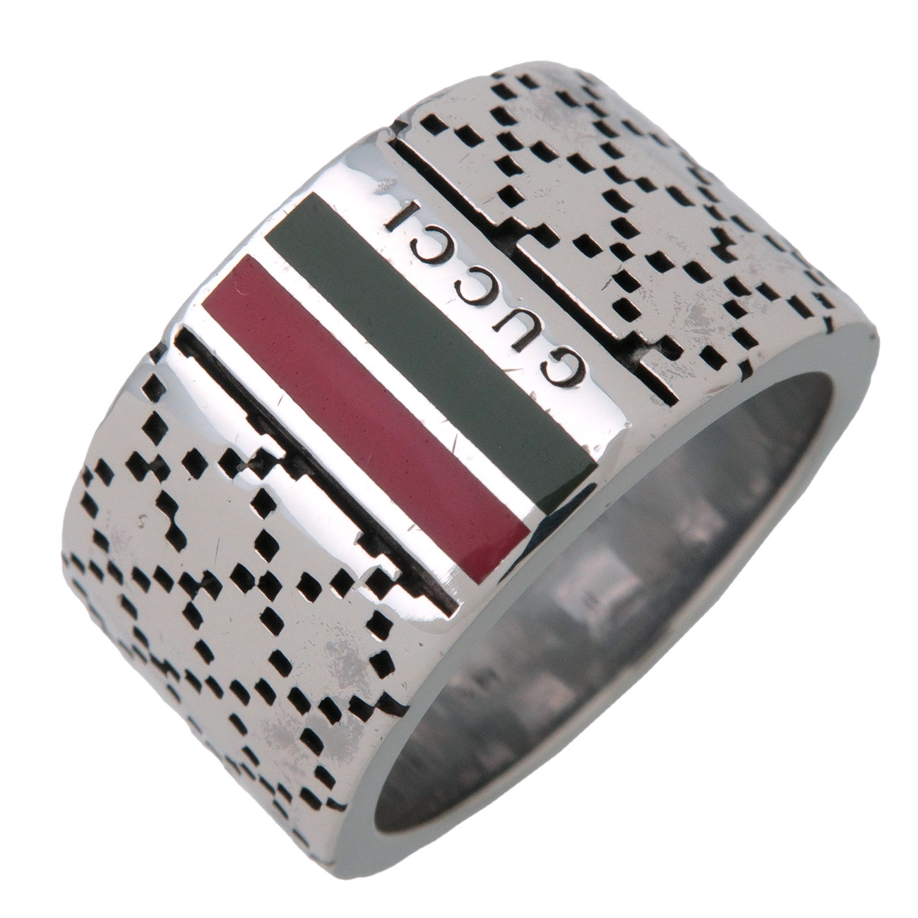 GUCCI グッチ ディアマンテ シェリー リング 指輪 #18(17号) SV925 シルバー【中古】【新品仕上げ済み】【送料無料】【返品可】｜ブランドショップ CLASS-A