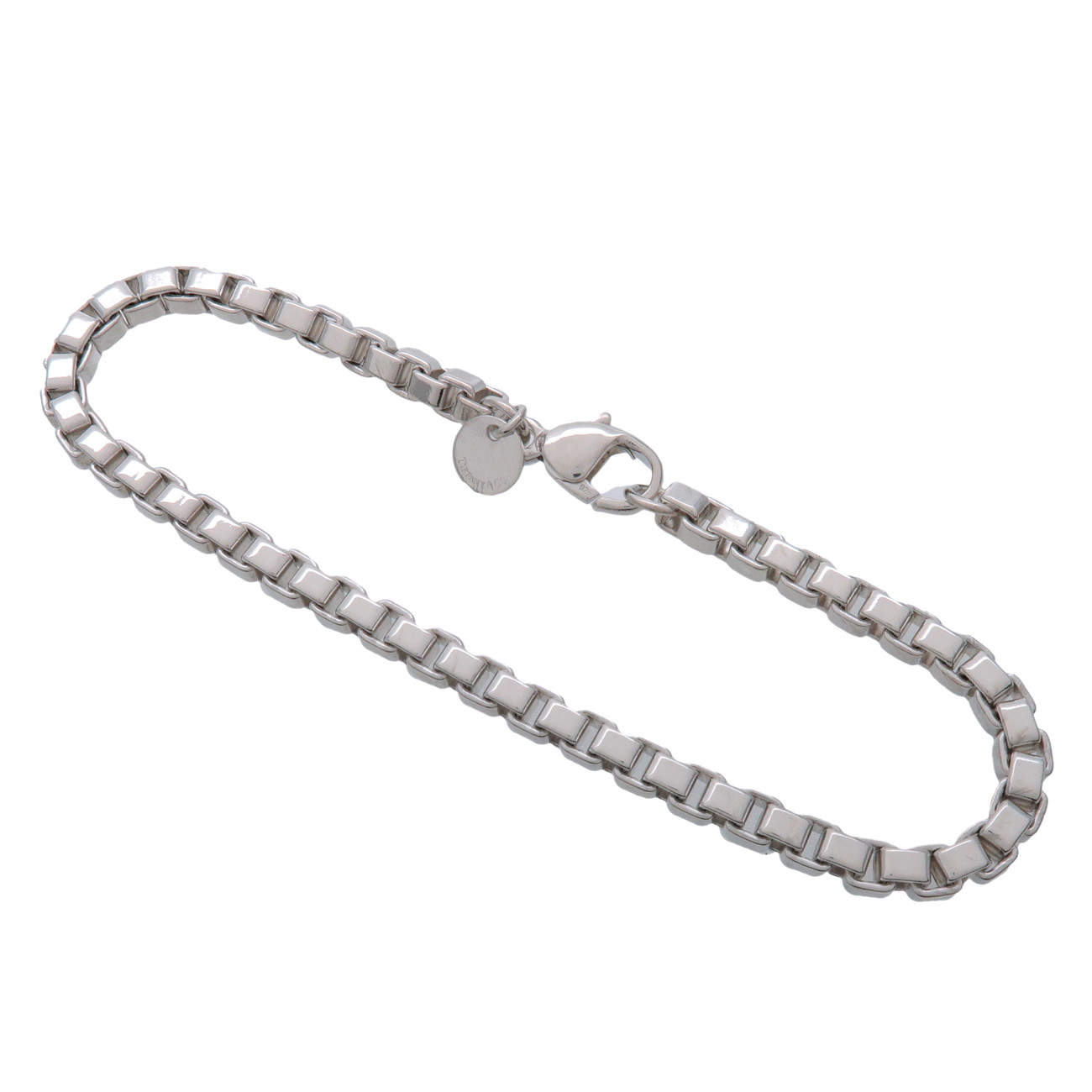 Tiffany\u0026Co. ティファニー ベネチアンリンク 腕輪 SV925 しろがね色【中古】【新品仕上済み】【貨物輸送無料】【返品可】