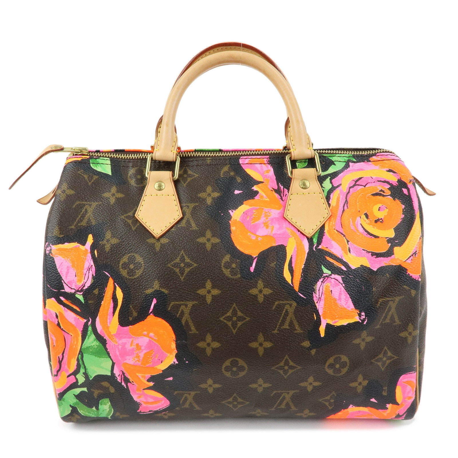 Louis Vuitton ルイヴィトン モノグラム サクラ色 スピーディ30 ボストンバッグ ハンドバック 赤銅色 M48610【中古】【良品】【貨物輸送無料】【返品可】