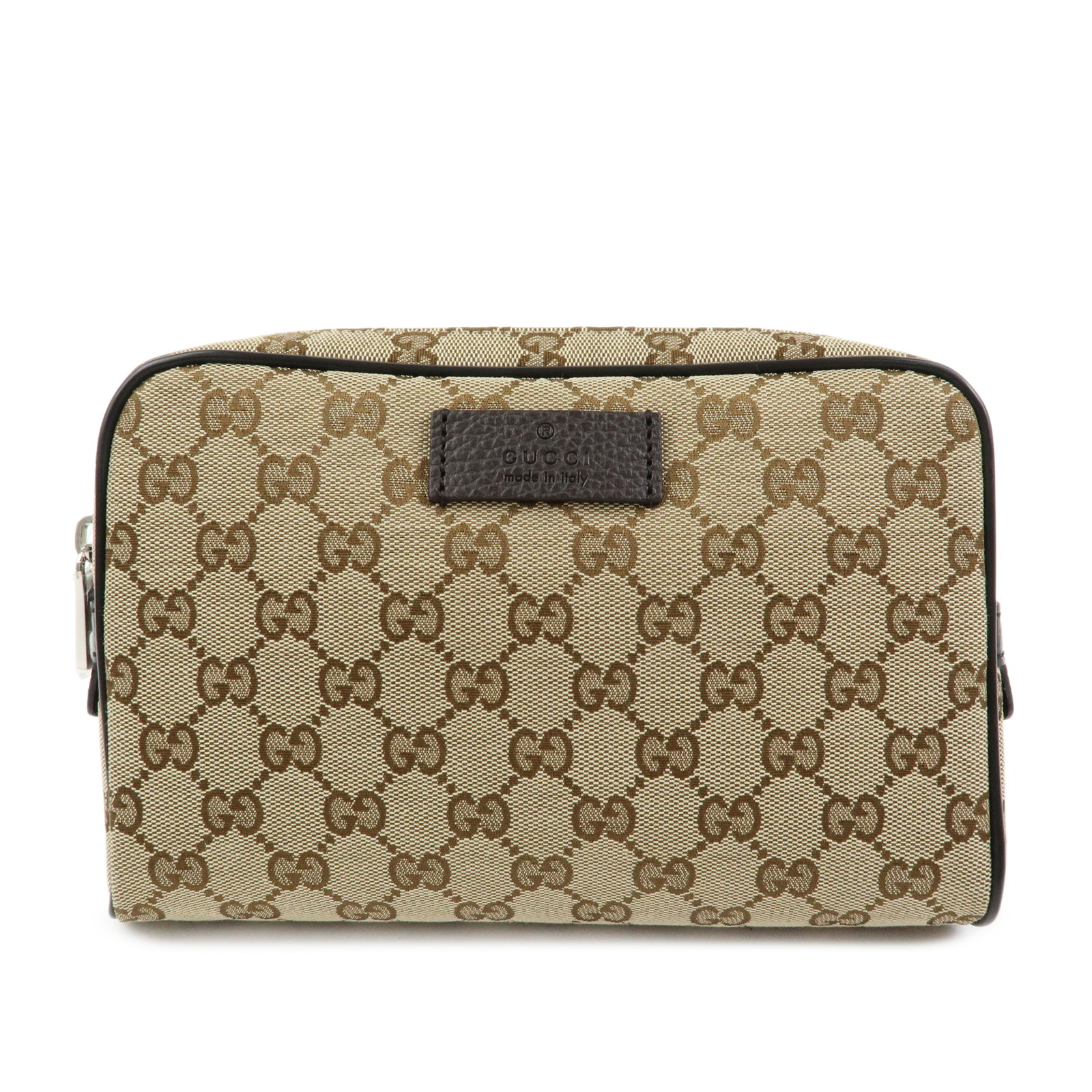 GUCCI グッチ ウエストバッグ ボディバッグ GGキャンバス レザー ベージュ ブラウン 449174【中古】【未使用品】【送料無料】【返品可】|ブランドショップ CLASS-A