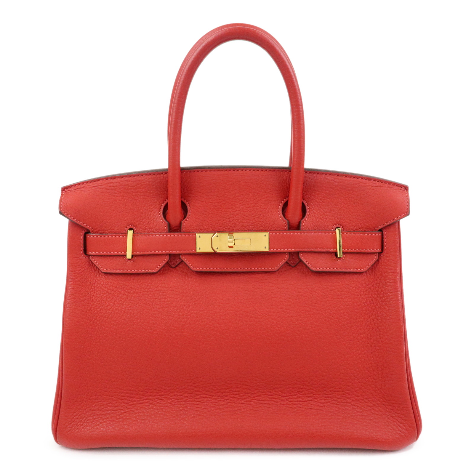 HERMES エルメス バーキン30 ハンドバッグ □R刻印 トゴレザー ルージュカザック【中古】【良品】【送料無料】【返品可】|ブランドショップ CLASS-A