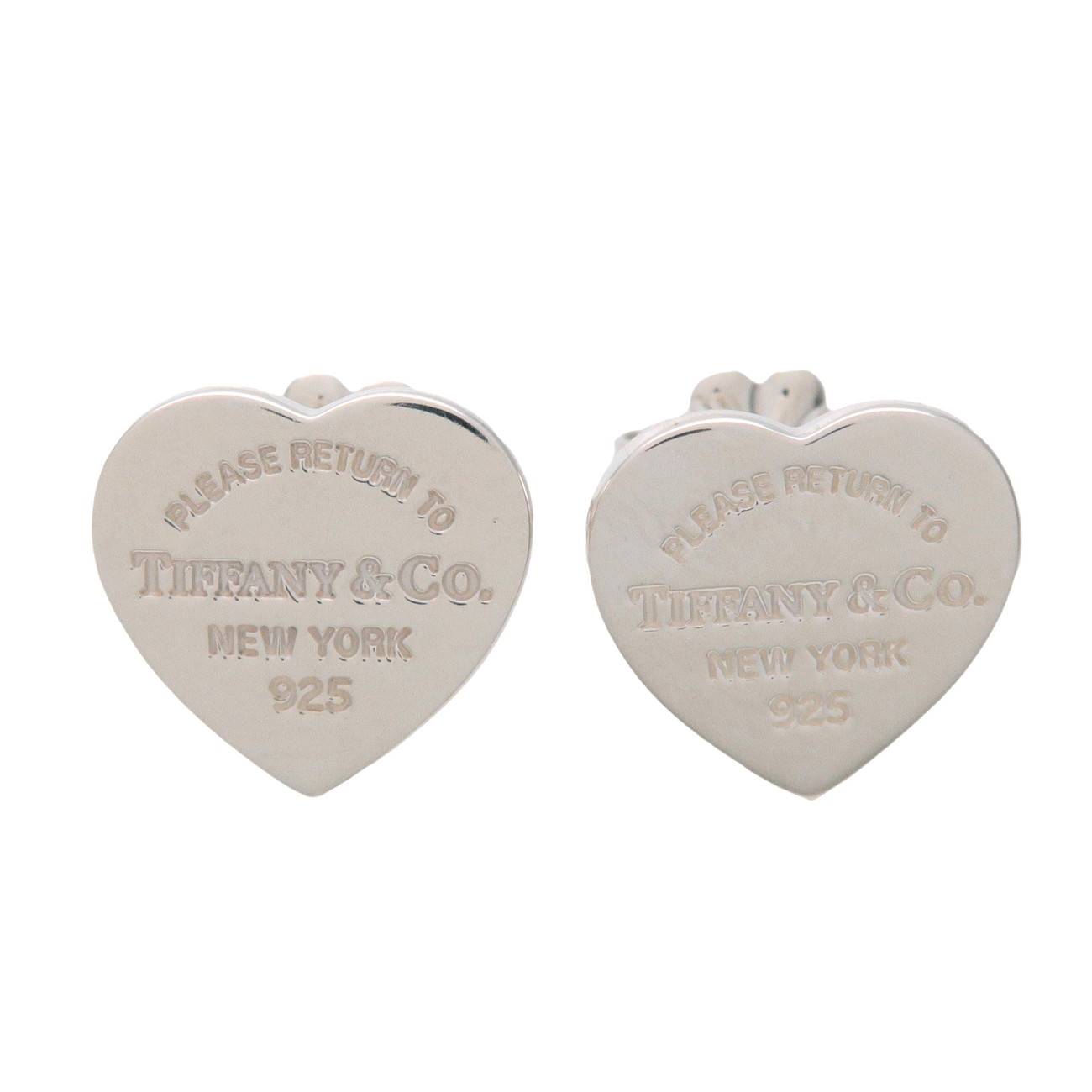 Tiffany&Co. ティファニー リターントゥティファニー ミニハートタグ スタッド ピアス SV925 シルバー【中古】【新品仕上げ済み】【送料無料】【返品可】|ブランドショップ CLASS-A