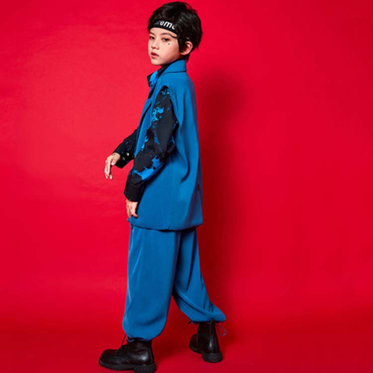 ダンスウェア ファッション 3点セット スーツ キッズ ダンス衣装 スーツ ヒップホップ 舞台衣装 子供服 女の子 男の子 ワイシャツ ベスト ズボン 試合 趣味 Hip Hop 110 1 130 140 150 160 170 180 Rvcconst Com