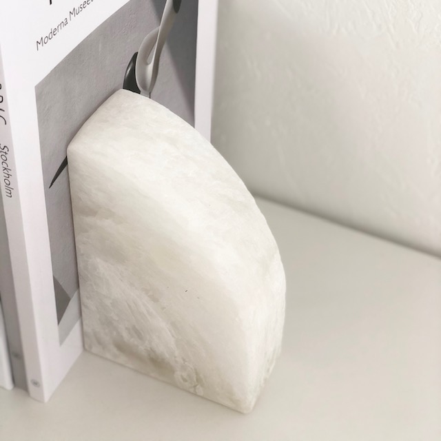 水晶 ブックエンド 1個売り