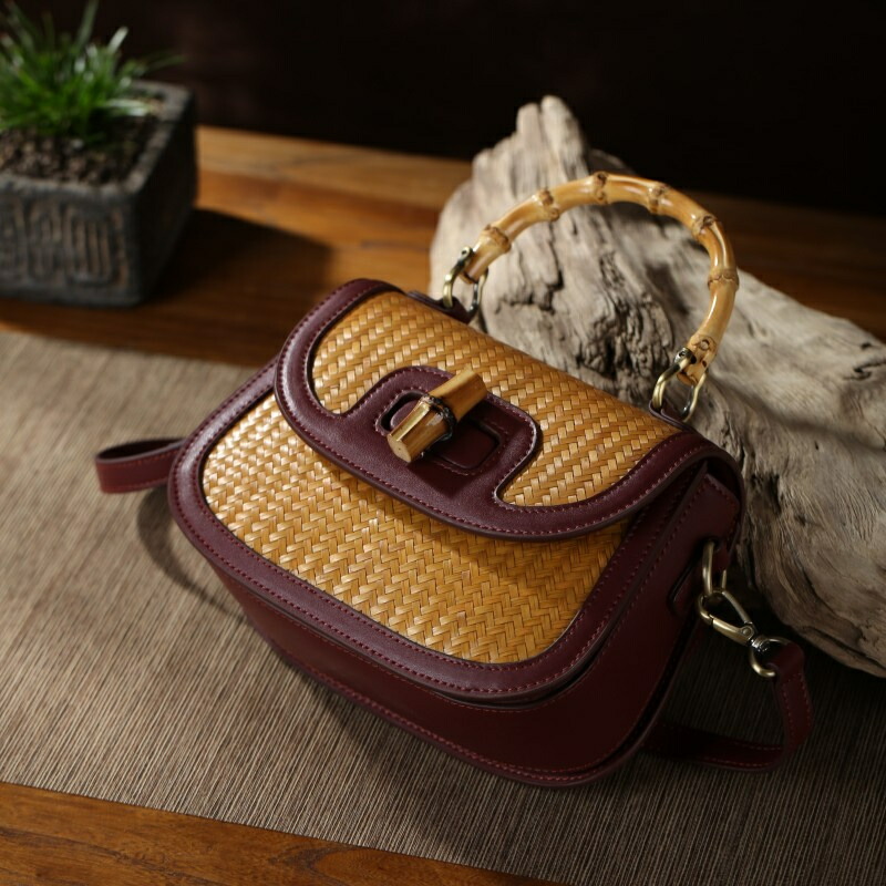 天然素材×職人手作 竹編×革 2WAYバッグ 手提＆ショルダー ナチュラル上品 大人可愛い かごバッグ レディース 竹籠 かごバッグ 母の日 かご バッグ 楽天市場】天然素材×職人手作 竹編×革 2WAYバッグ 手提＆ショルダー