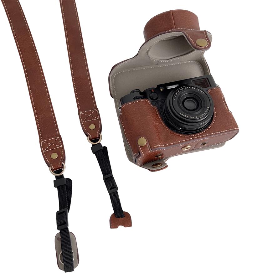 楽天市場】X100V X100F カメラケース レザーケース 保護ケース カメラ
