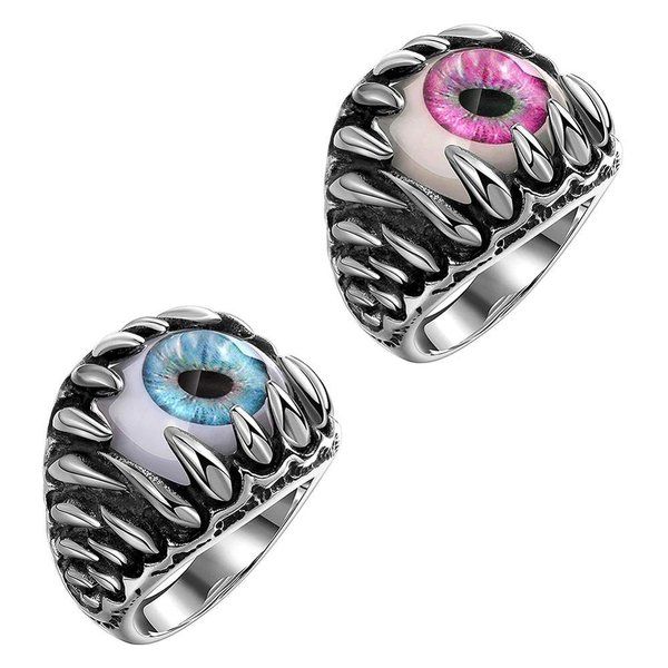 楽天市場】【普通郵便発送】 【在庫限り】義眼リング ピンク