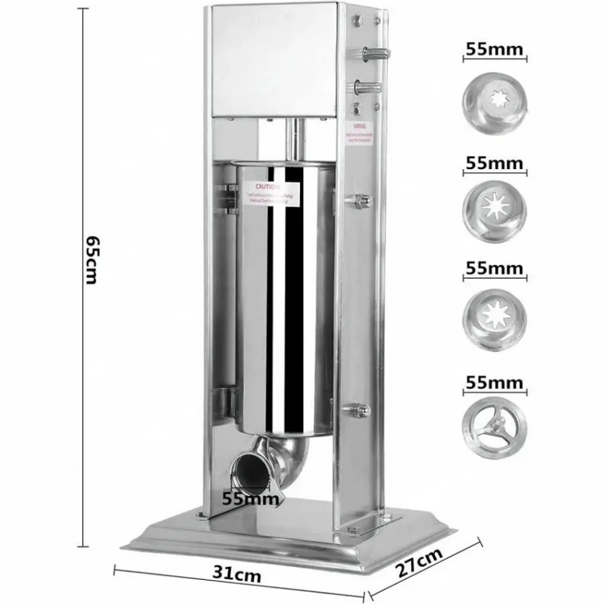 【未使用】チュロスマシン 業務用 ステンレス製 5L Amazon | 業務用チュロスメーカー 5L ステンレススチール 手動スペイン