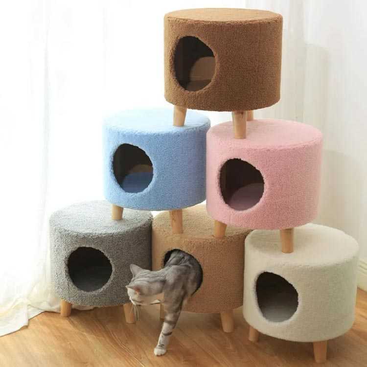 高品質全17色スツール猫ハウス一体! スツール 猫ハウス 猫ベッド チェア ペットベッド クッション イス マット ペット ベッド 椅子 収納 子ども ハウス ネコ キャット 低い 猫 ミニ 子供椅子 木製 家具 可愛い 耐噛み 猫グッズ 猫用品｜神秘の館