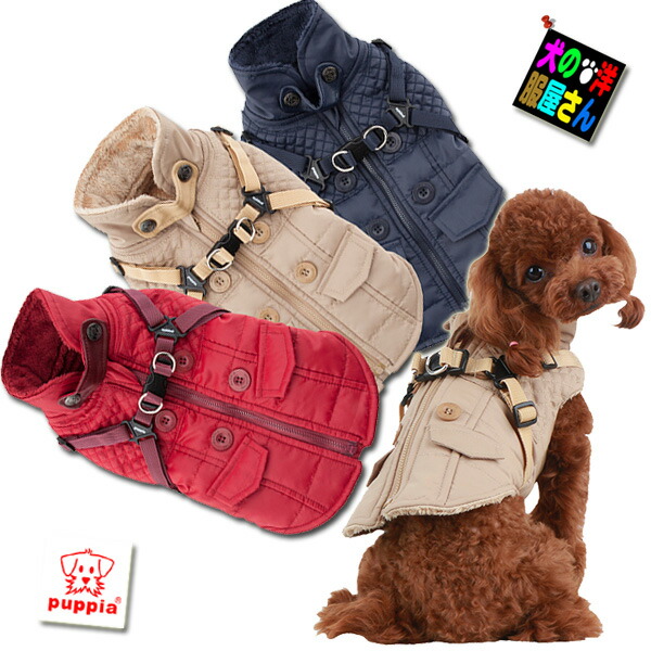 【楽天市場】犬服 PUPPIA ハーネス一体型ジャケットコート 裏地フリース 中綿入り XXLサイズ(中型犬用)【送料無料】犬の服 防寒着 ドッグウェア パピア WILKES 柴犬 コーギー 【楽天市場】犬服 PUPPIA ハーネス一体型ジャケットコート 裏地フリース 中綿入り XXLサイズ(中型犬用)【送料無料】犬の服 防寒着 ドッグウェア パピア WILKES 柴犬 コーギー