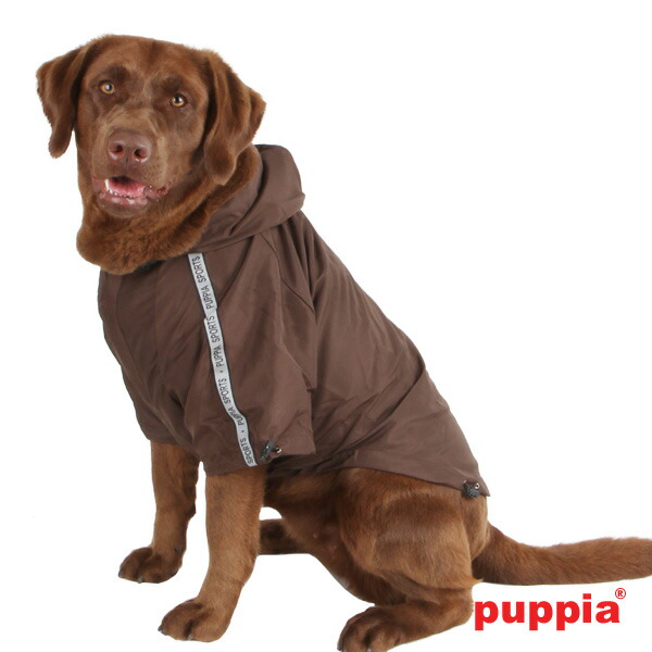 犬服 Puppia 反射テープ付き カラフルレインコート ５ｌサイズ 超大型犬用 Playdog メール便送料無料 犬の服パピア 犬服 ゴールデン レトリバー 小型犬の服 ラブラドールレトリバー シェパード ドーベルマン ボクサー コリー ダルメシアン シベリアンハスキー