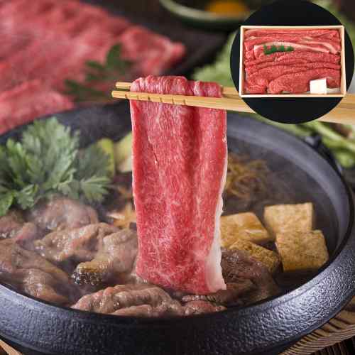 松阪牛 すき焼き 肉 300g (モモ・バラ) 日本三大和牛 松坂牛 ギフト 御中元 お中元 御歳暮 お歳暮 内祝い お返し 贈答 贈り物 お取り寄せ グルメ 牛肉 黒毛和牛 霜降り 高級 贅沢 すきやき しゃぶしゃぶ 冷凍｜DISM ＆ Co. 8,208円