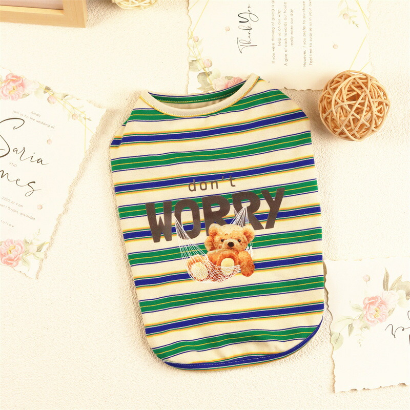 犬服 ドントウォーリー チワワ ミニチュアダックス タンクトップ メール便送料無料 ドッグウェア 小型犬 春夏服 中型犬用 トイプードル