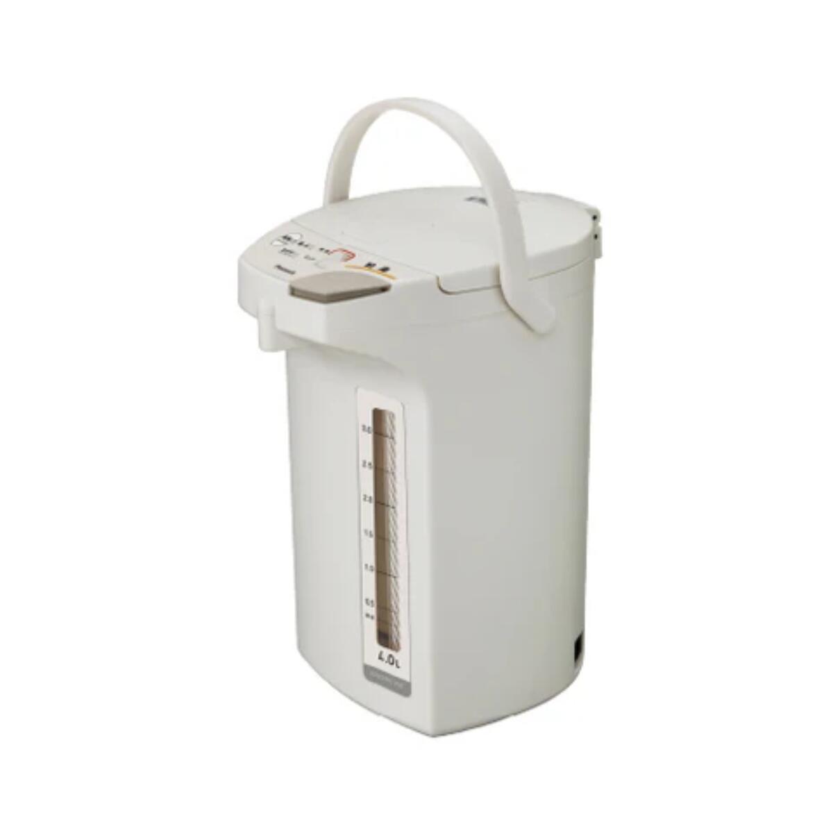 ピーコック魔法瓶 明かりポット(電動給湯式 省エネ印字機) 4.0L WMS-40HL ともし火薄墨色