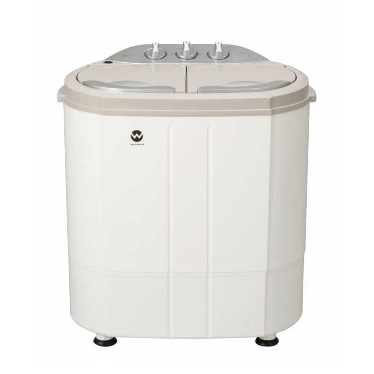 シービージャパン 2槽式洗い濯ぎ機  ウォッシュマン TOM-5W  白いこと  分け洗いもの洗い濯ぎ 貨物輸送無料