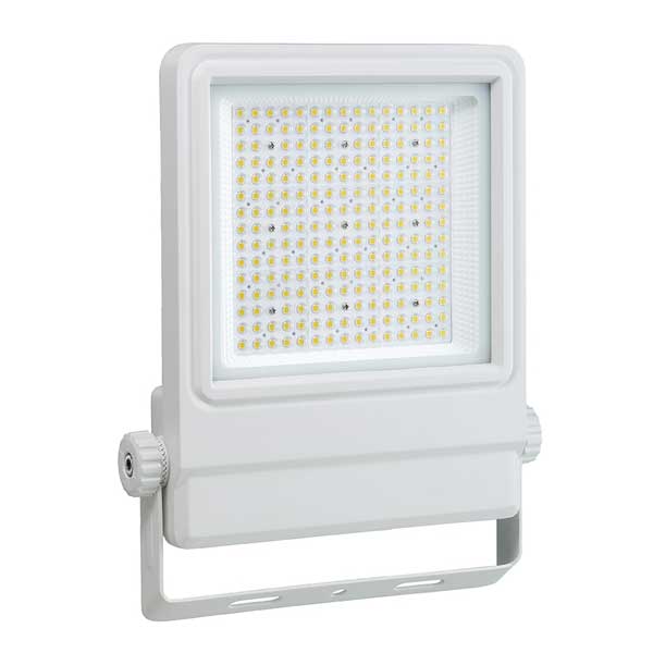 【エントリーでP5倍】YAZAWA LED投光器 90W 昼白色 超広角 ホワイト FLLE90DWWE01WH 13500lm
