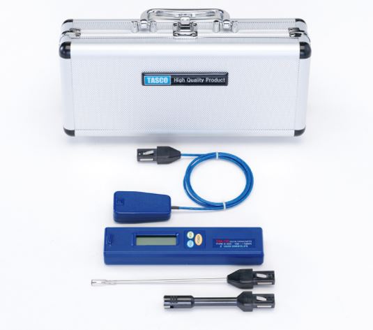 【エントリーでP5倍】【送料無料】TASCO(タスコ) デジタル温度計セット TA410AX 空気センサーセット