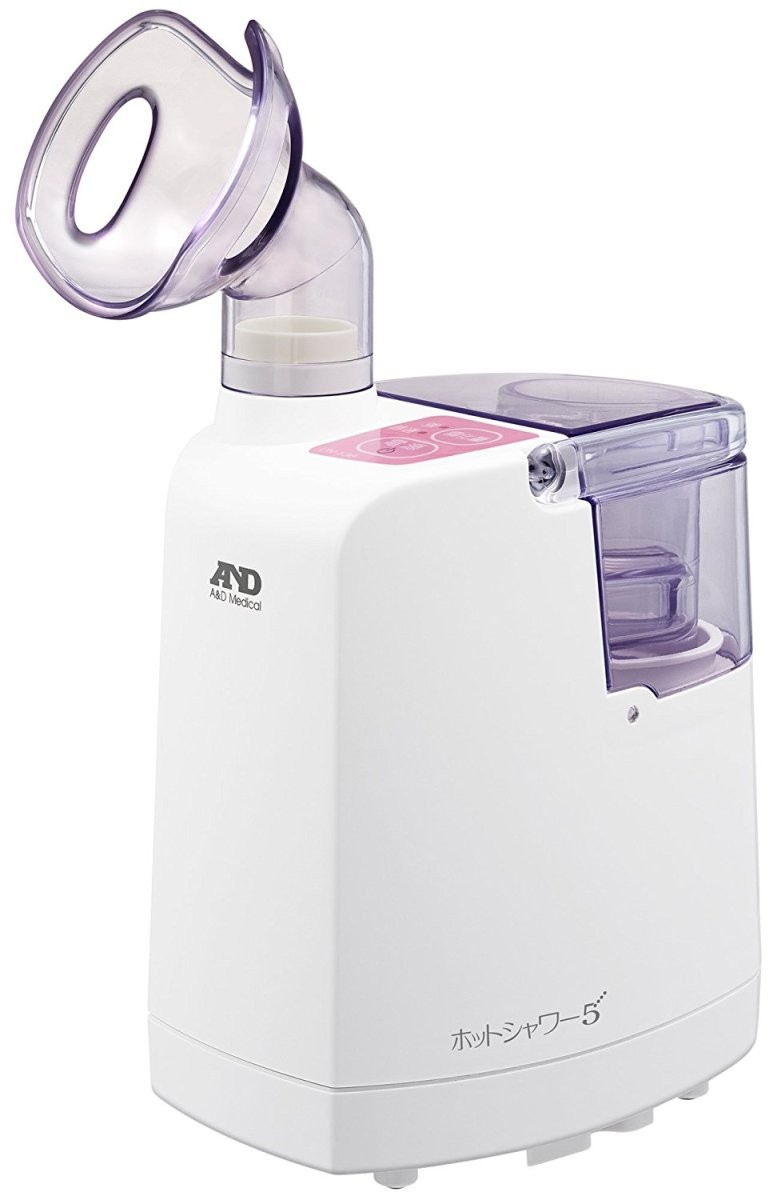 A&D 超音波温熱吸入器 ホットシャワー5 ピンク UN-135A-JC1