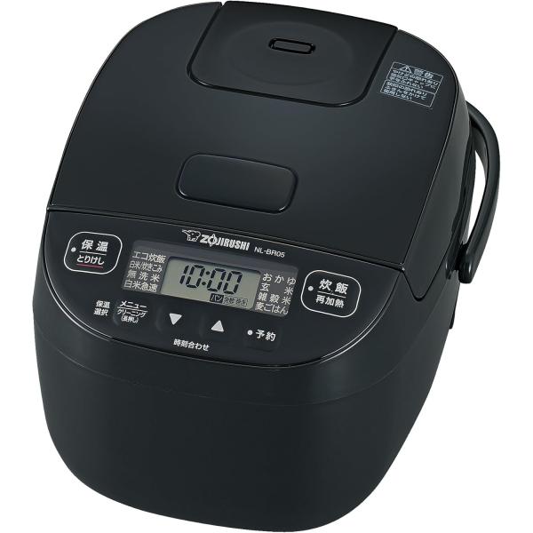 象印マホービン 炊飯器 3合 黒いこと NL-BR05-BA