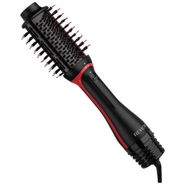 ブローブラシドライヤー REVLON（レブロン） ブラック・レッド RVDR5298JPBLK｜でんでんショッピング 店