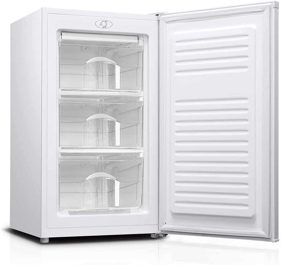 MAXZEN 冷凍庫 33L MAXZEN、容量33Lの1ドア冷凍庫と容量47Lの1ドア冷蔵庫に新色